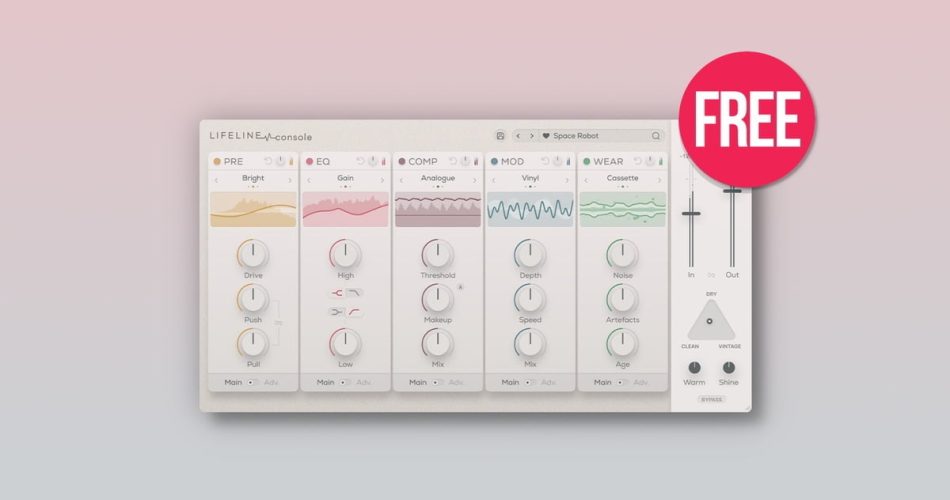 FREE: Lifeline Console Lite multi effect by Excite Audio (limited time)