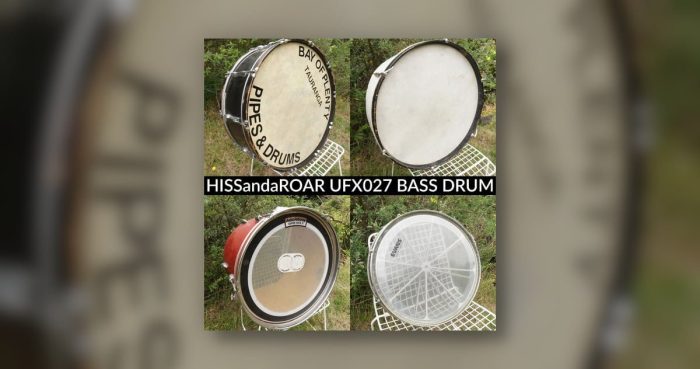 HISS and a ROAR Bass Drum