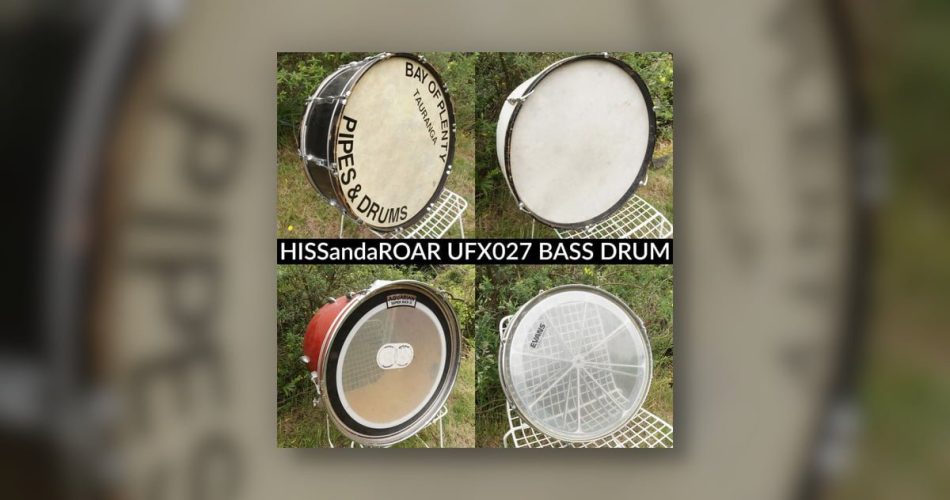FREE Acoustic Bass Drum library by HISS and a ROAR