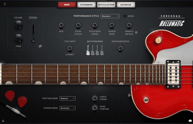 Impact Soundworks launches Shreddage 3 Hollomatic virtual guitar