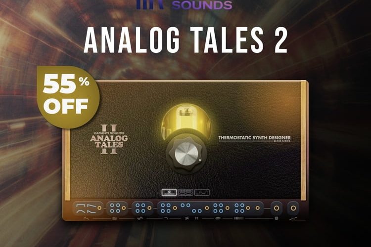 Save 55% on Analog Tales 2 synth for Kontakt by Karanyi Sounds
