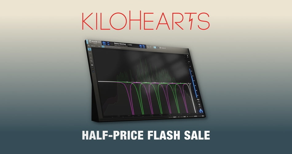 Save 50% on Slice EQ graphic equalizer plugin by Kilohearts