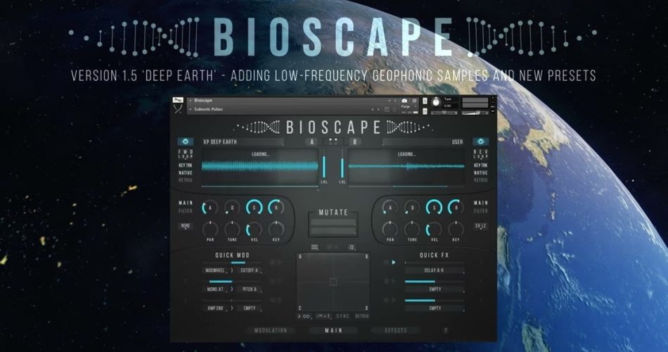 Luftrum launches Bioscape v1.5 ‘Deep Earth’ for Kontakt Player