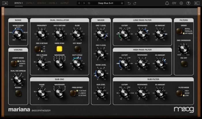 Moog Mariana Bass Synthesizer