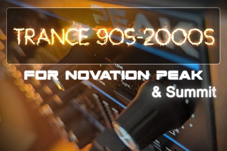 Trance 90s-2000s soundset for Novation Peak/Summit by NatLife