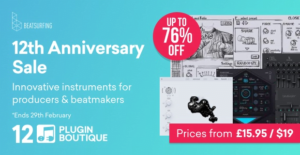 Save up to 76% on Random, Beatfader, 7DeadlySnares & LunchTable by Beatsurfing