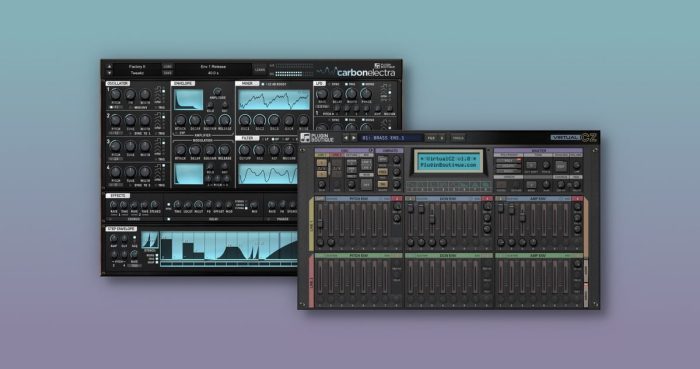 Plugin Boutique Carbon Electra and VirtualCZ