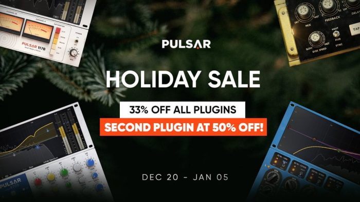 Pulsar Audio Holiday Sale 2023