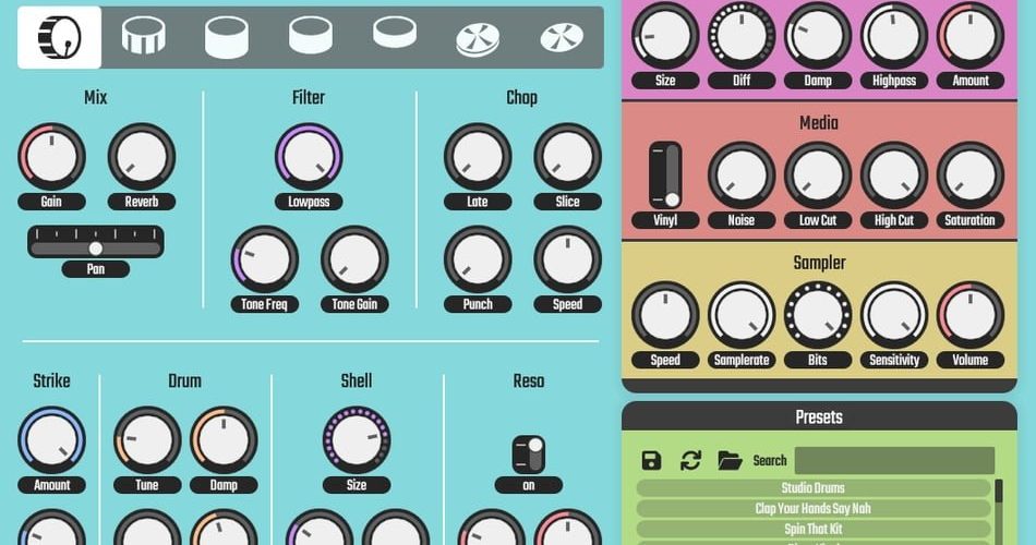 Punk Labs releases OneTrick Urchin drum synth for lo-fi beats