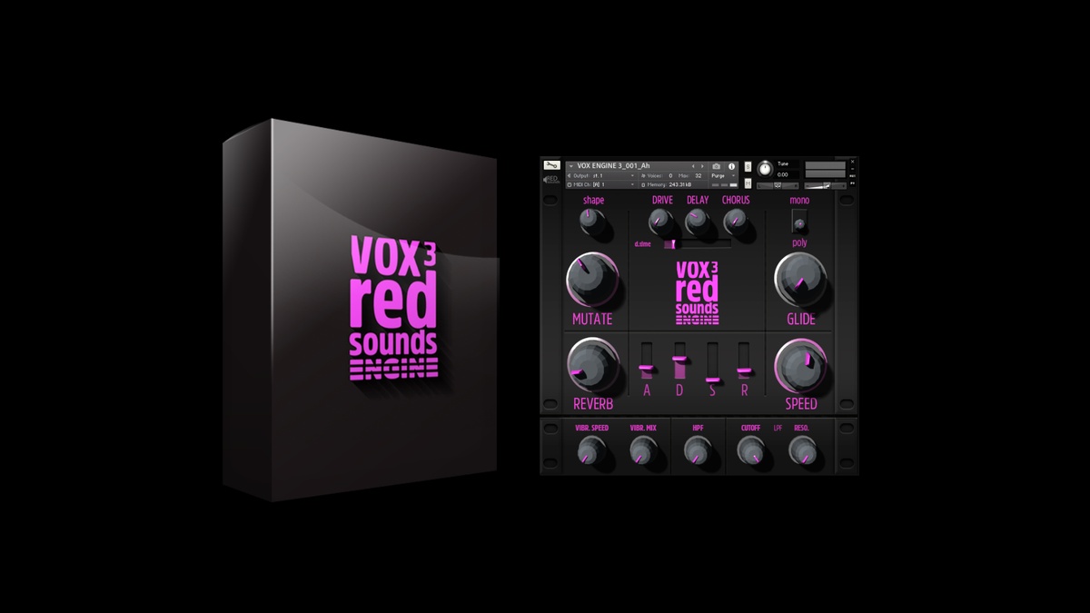 FREE: Vox Engine 3 for Kontakt by Red Sounds (limited time)