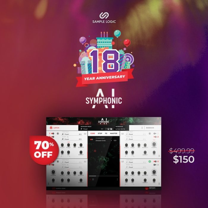 Sample Logic Symphonic AI sale