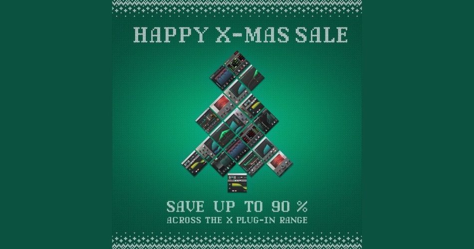 Solid State Logic launches X-Mas Sale with up to 94% OFF plugins