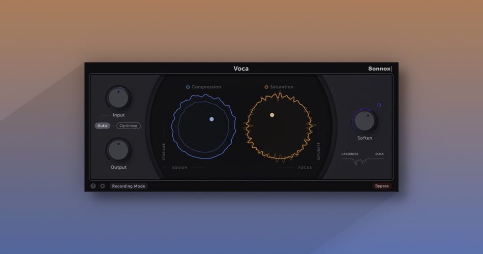 Save 66% on Voca vocal processing effect plugin by Sonnox