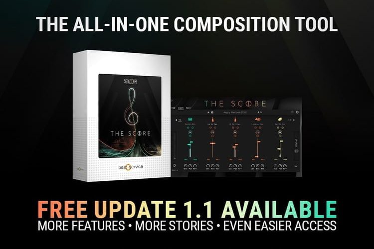 Sonuscore The Score 1.1 update