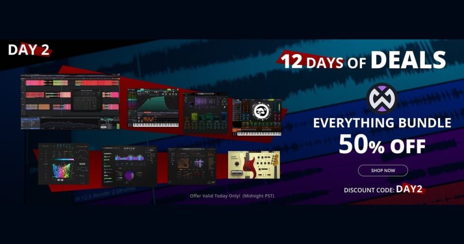 Save 50% on Tracktion Everything Bundle