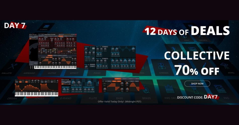 Flash Sale: Save 70% on Collective synthesizer by Tracktion