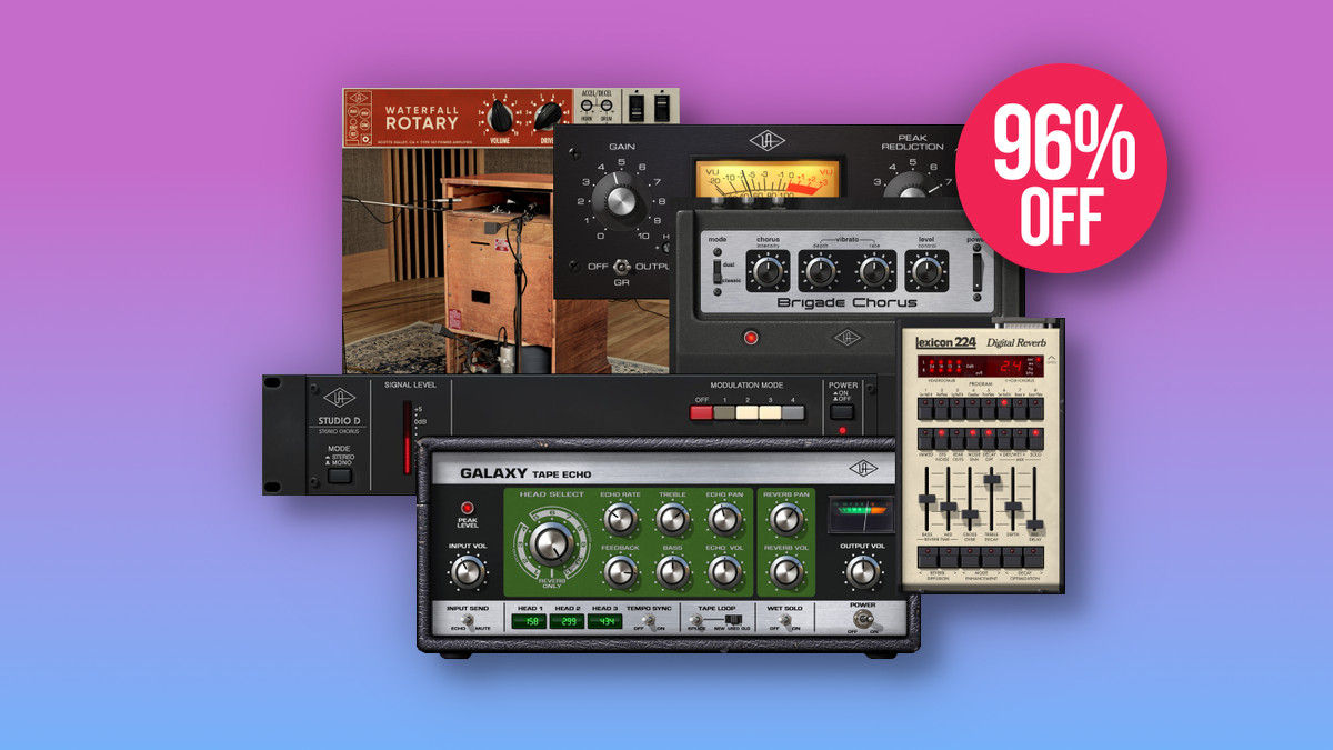 UAD Guitar FX Bundle: 6 plugins on sale for $49 USD!