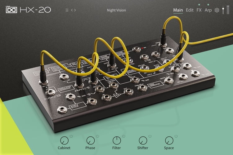 UVI releases HX-20 virtual semi-modular analog synthesizer