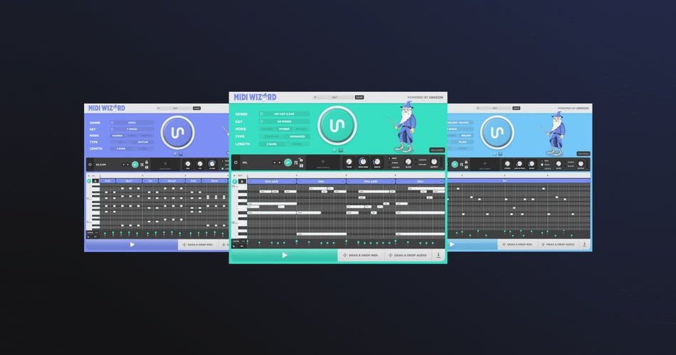 Unison releases MIDI Wizard 2.0 chord progression & melody generator
