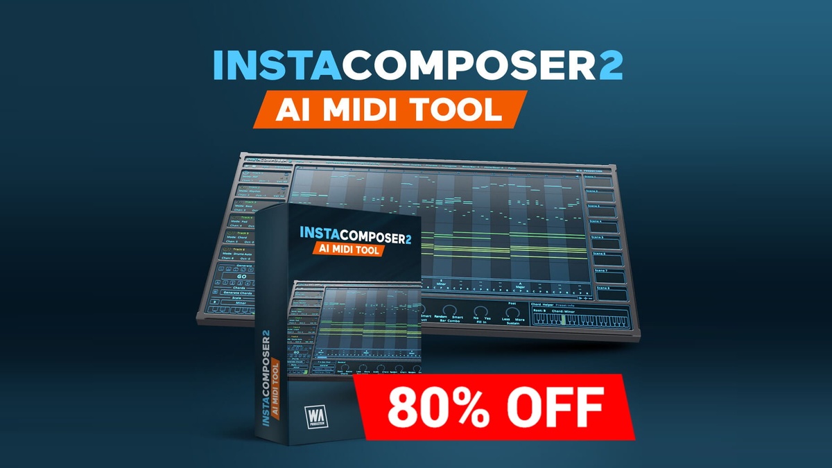 InstaComposer 2 MIDI generation plugin on sale at 80% OFF