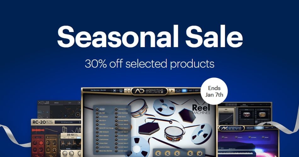 Seasonal Sale: Save 30% on XLN Audio Life, XO, RC-20 Retro Color & more