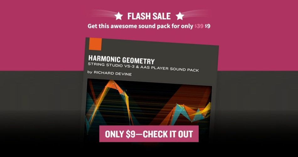 Flash Sale: Harmonic Geometry by Richard Devine on sale for $9 USD!