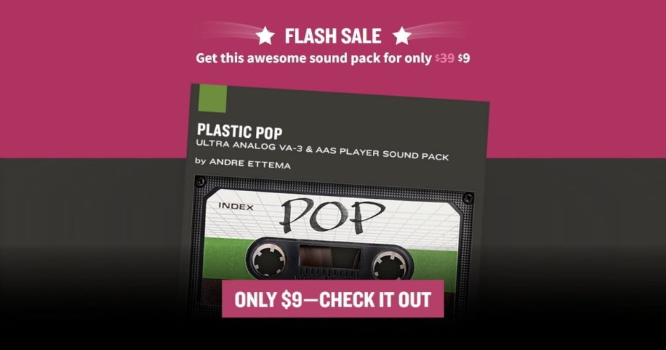 Plastic Pop for Ultra Analog VA-3 & AAS Player on sale for $9 USD!
