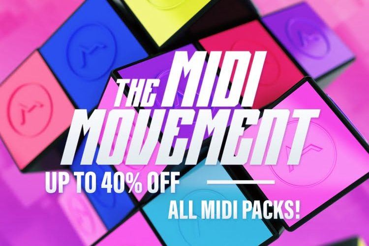 MIDI Movement Sale: Save 40% on MIDI packs at ADSR Sounds