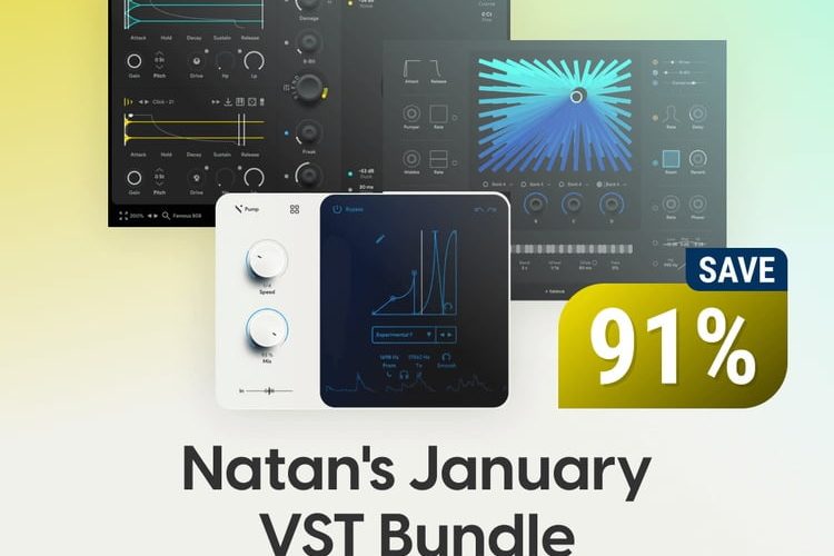 Save 91% on Natan’s January VST Bundle at ADSR Sounds