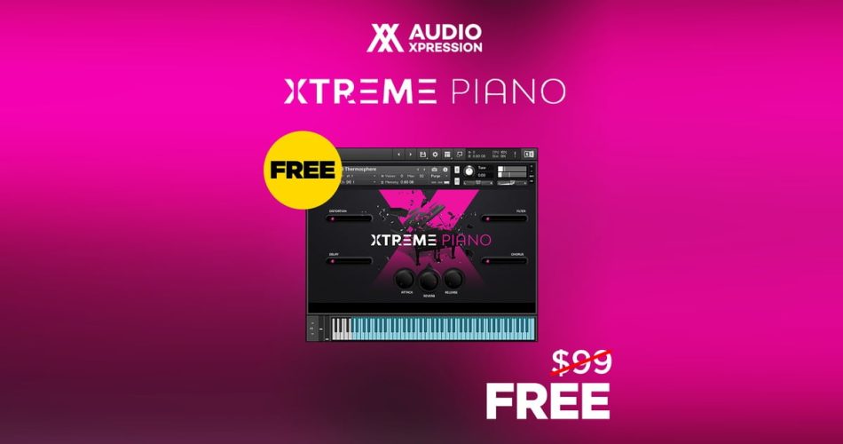 Xtreme Piano by Audio Xpressions FREE with purchase at Audio Plugin Deals