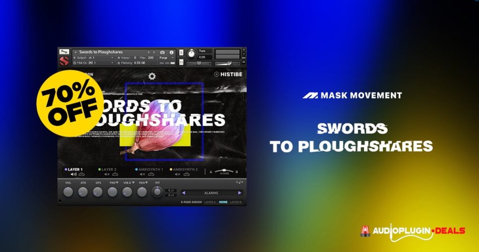 Save 70% on Swords to Plougshares for Kontakt by Histibe