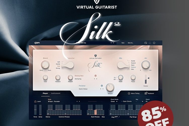 Virtual Guitarist SILK 2 instrument by UJAM on sale for  USD!