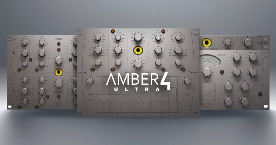 Acustica Audio launches Amber 4 Ultra plugin suite for mixing & mastering