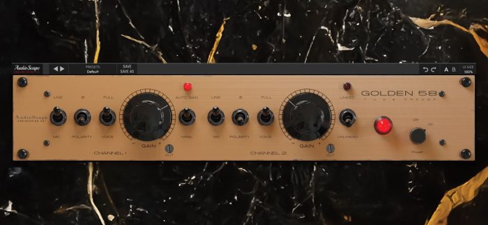 AudioScape Golden 58 Plugin