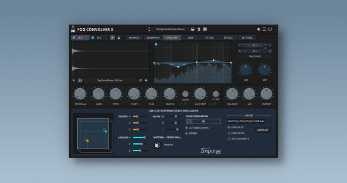 AudioThing Fog Convoler 2.2 update