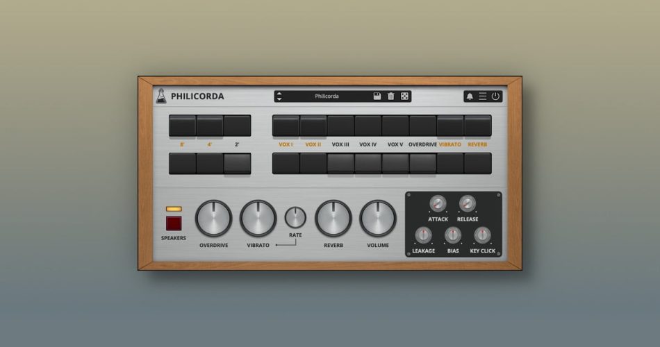 AudioThing launches Philicorda vintage transistor organ