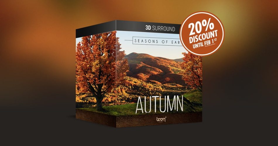 BOOM Library releases Seasons of Earth – Autumn sound library