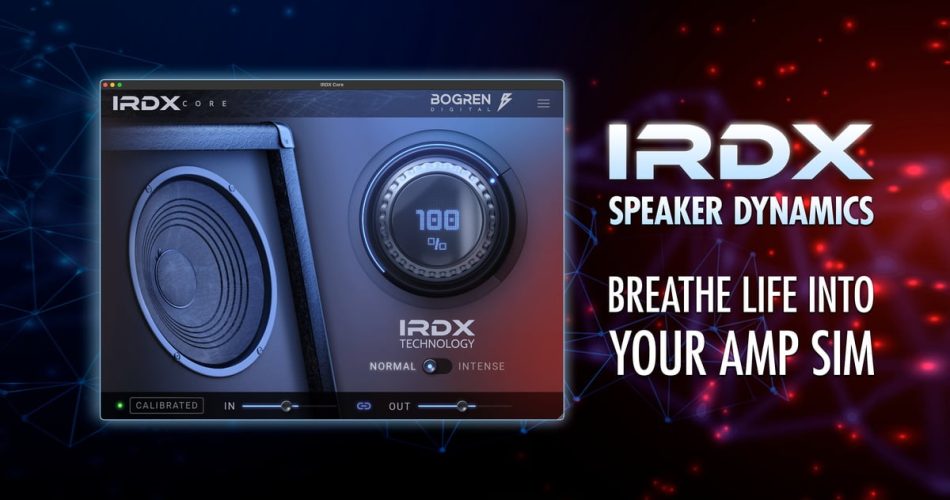 Bogren Digital launches IRDX Core speaker dynamics effect plugin