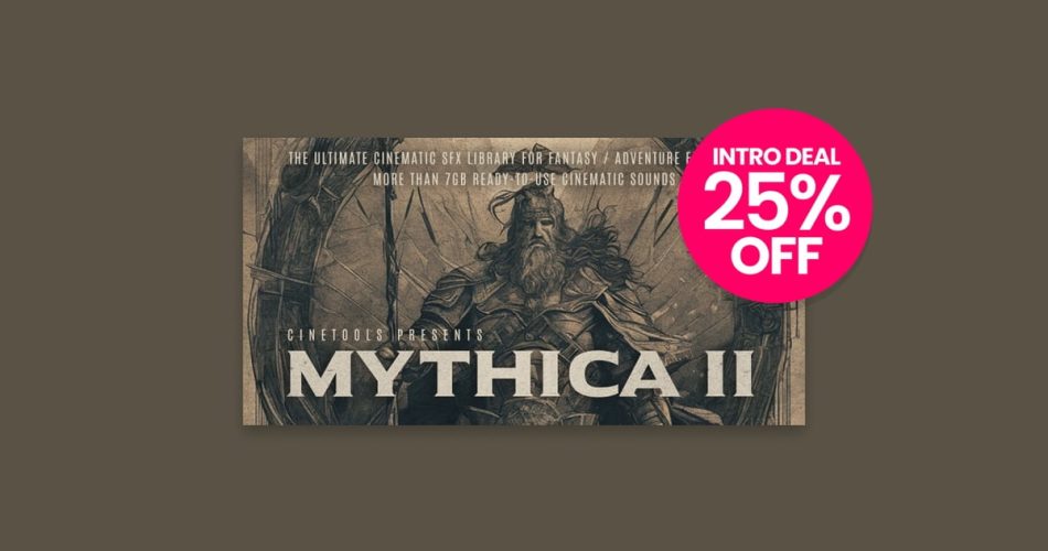 Cinetools releases Mythica II cinematic sound effects library