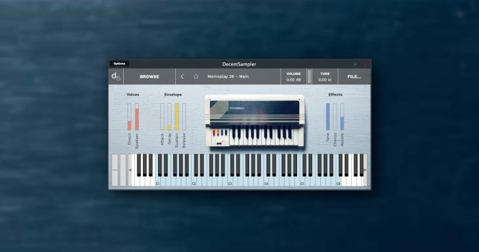 Decent Samples Bontempi Memoplay 26