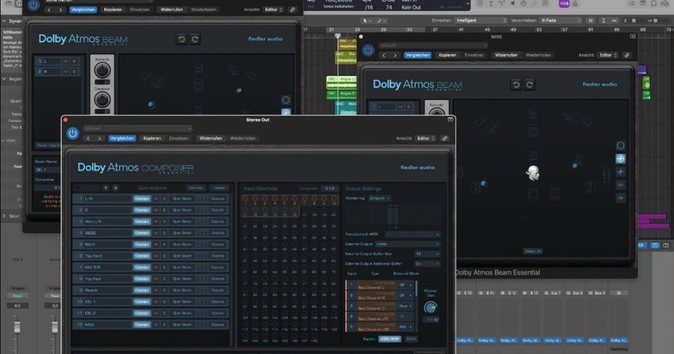 Fiedler Audio sets free Dolby Atmos Composer Essential