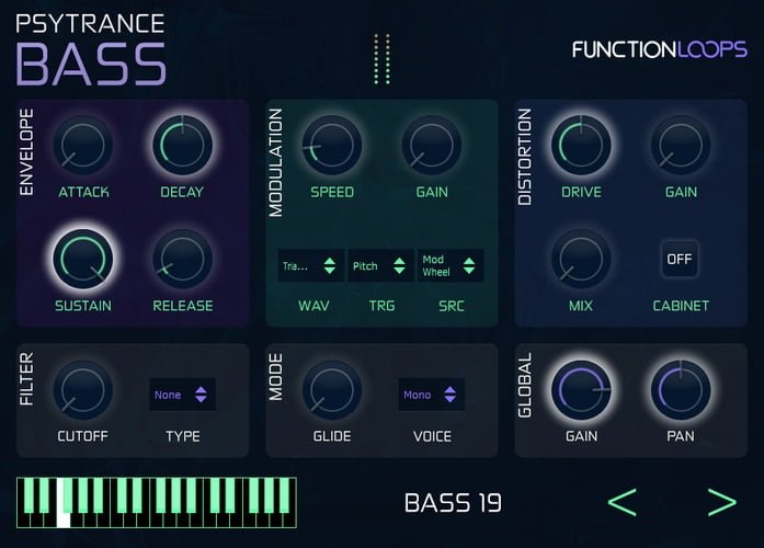 Function Loops releases Psytrance Bass free virtual instrument