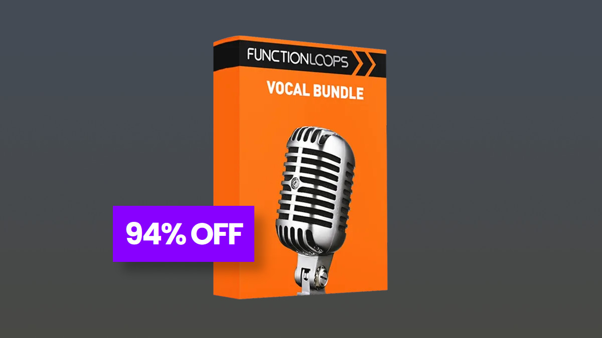 Save 94% on 10-in-1 Vocal Bundle by Function Loops