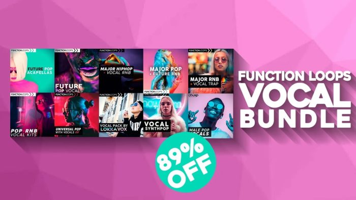 Function Loops Vocal Bundle Sale