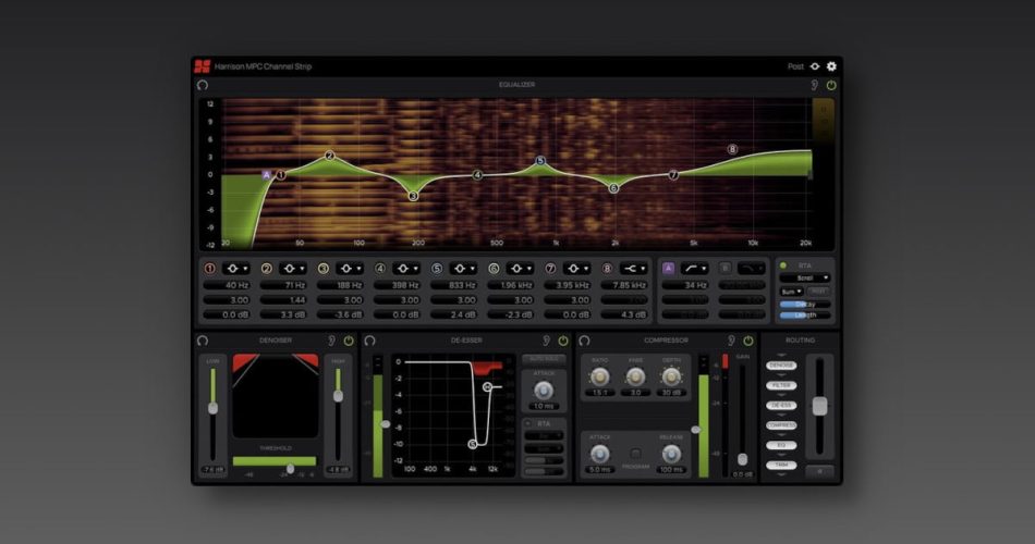 Harrison Consoles launches MPC Channel Strip at 90% intro discount