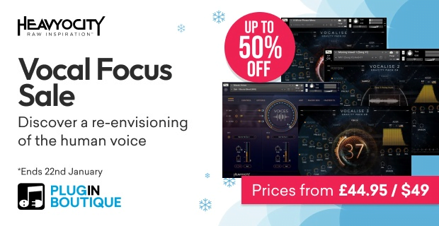 Save up to 50% on Heavyoctiy Vocalise series & Mosaic Voices