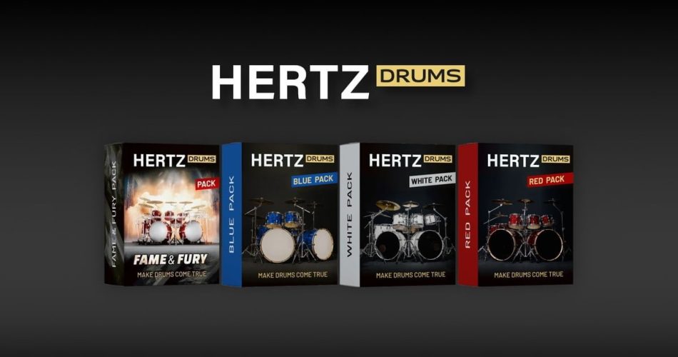 Hertz Drums Packs
