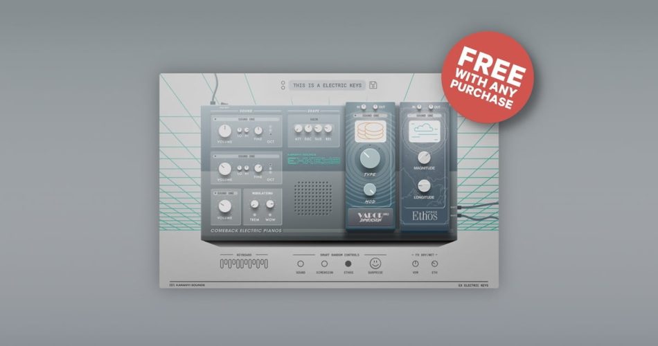 Karanyi Sounds Electric Keys FREE with purchase (limited time)
