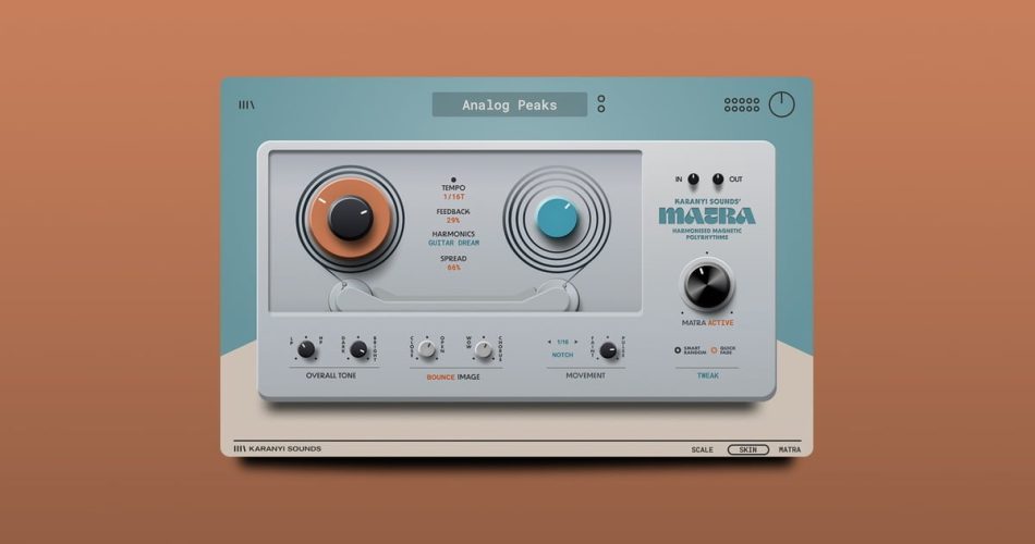 Karanyi Sounds releases Matra creative multi-delay effect plugin
