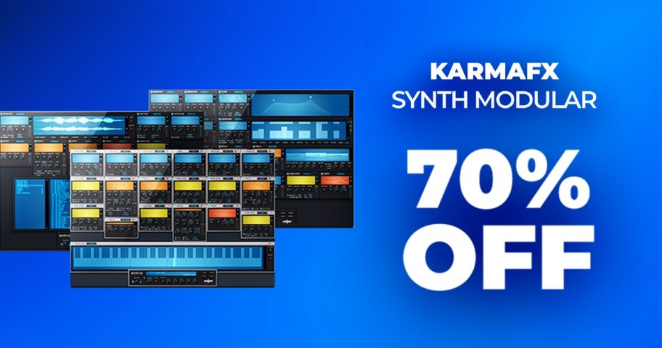 Save 70% on Synth Modular 2 flexible synthesizer by KarmaFX